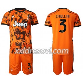 Juventus Giorgio Chiellini 3 Treći Dječji Komplet Dresovi za Nogomet 2020-2021 (+ kratke hlače)